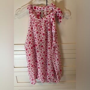 Pink Polka Dot Top